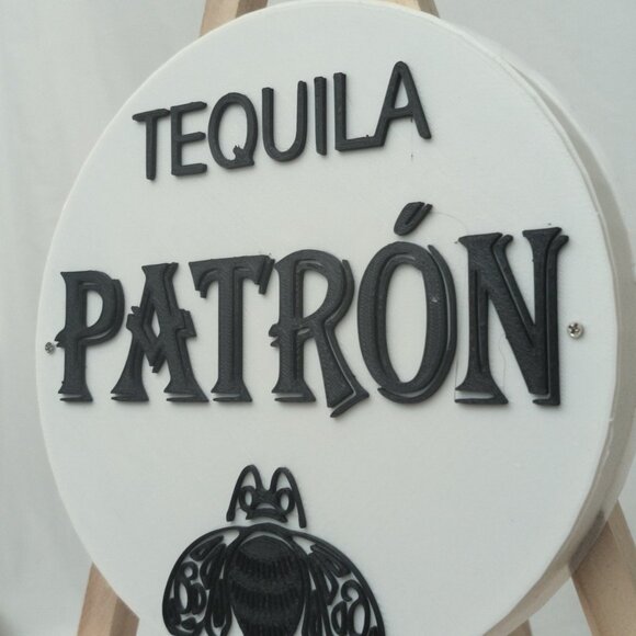 3D Printed Tequila Patron RGB LED Sign With Remote & app Control man cave decor - Picture 5 of 12